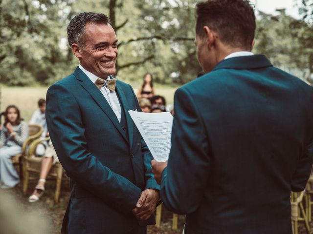 Le mariage de Franck et Julien à Négrondes, Dordogne 100
