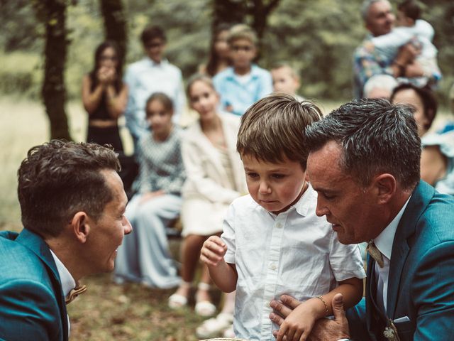 Le mariage de Franck et Julien à Négrondes, Dordogne 102
