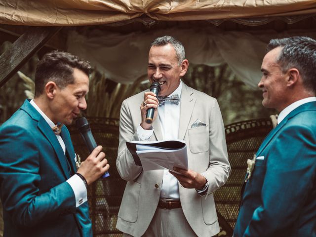Le mariage de Franck et Julien à Négrondes, Dordogne 103