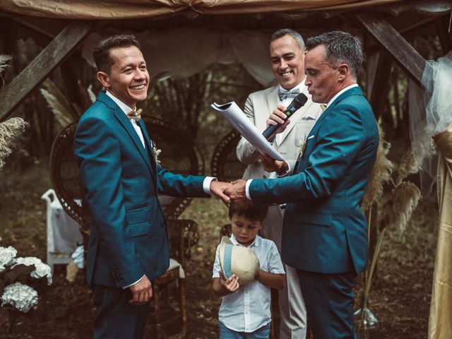 Le mariage de Franck et Julien à Négrondes, Dordogne 104