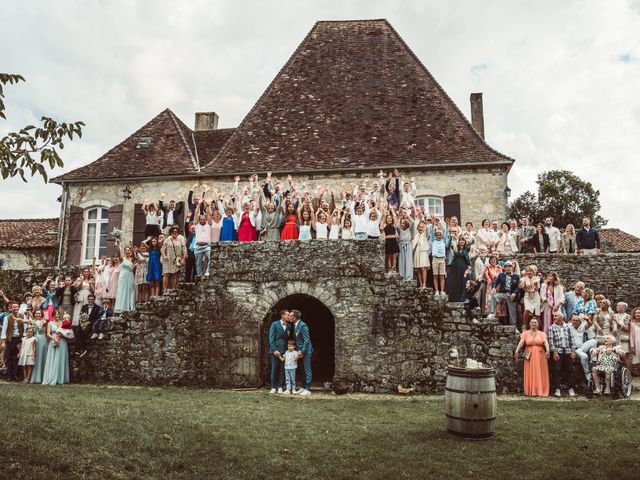 Le mariage de Franck et Julien à Négrondes, Dordogne 108
