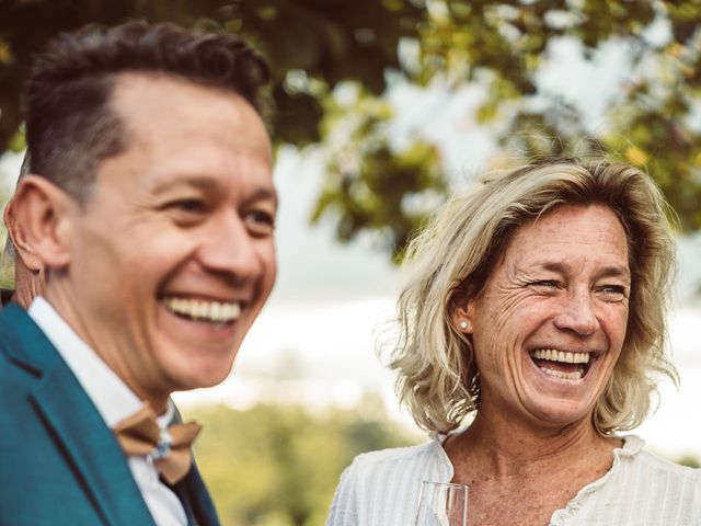Le mariage de Franck et Julien à Négrondes, Dordogne 116