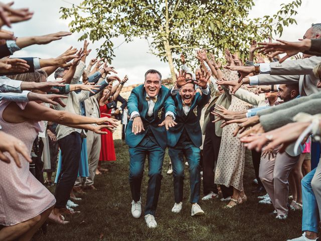 Le mariage de Franck et Julien à Négrondes, Dordogne 121