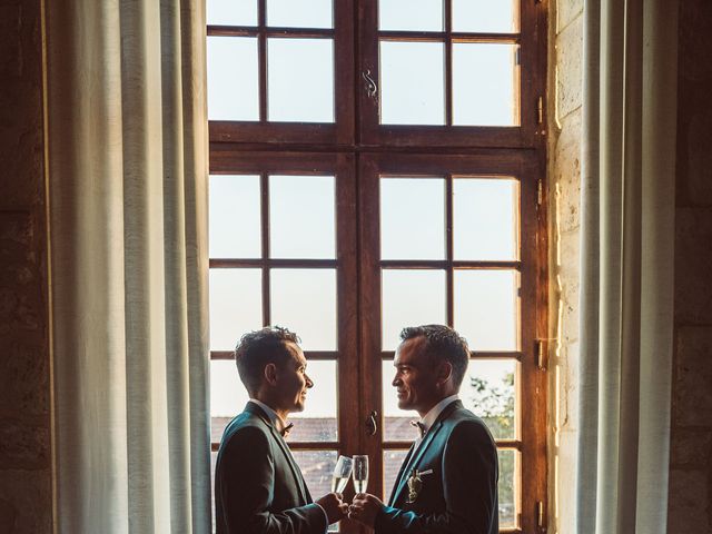 Le mariage de Franck et Julien à Négrondes, Dordogne 136