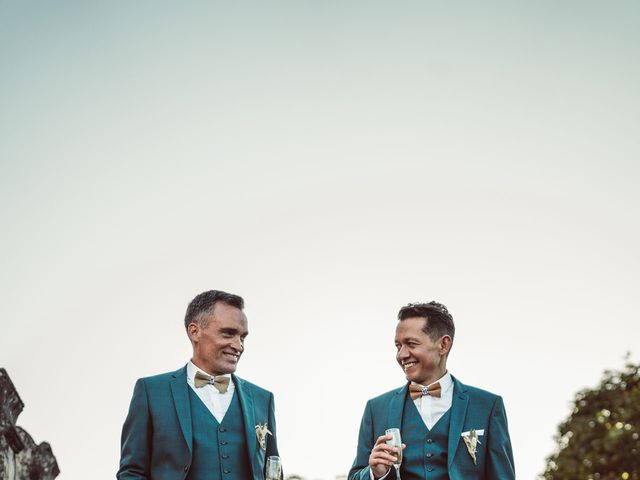 Le mariage de Franck et Julien à Négrondes, Dordogne 138