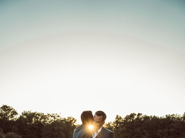 Le mariage de Franck et Julien à Négrondes, Dordogne 143
