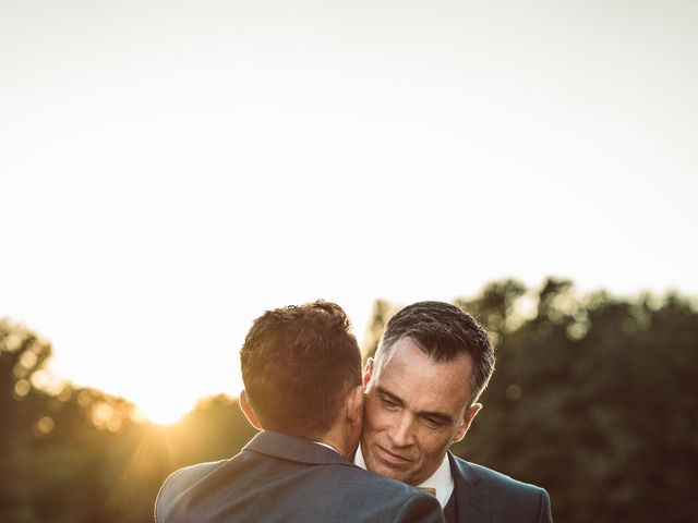 Le mariage de Franck et Julien à Négrondes, Dordogne 145