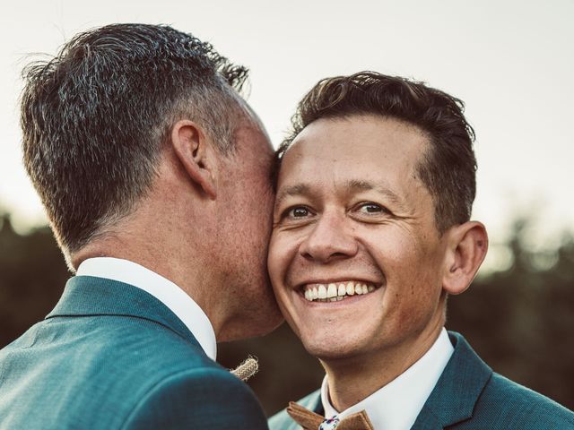 Le mariage de Franck et Julien à Négrondes, Dordogne 147