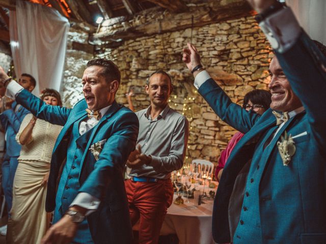 Le mariage de Franck et Julien à Négrondes, Dordogne 153