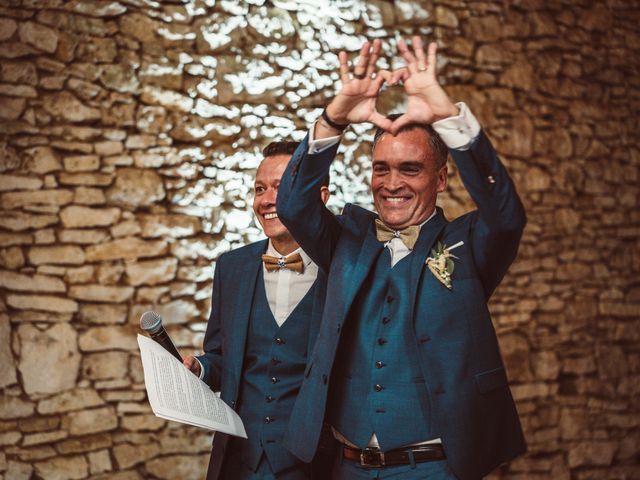 Le mariage de Franck et Julien à Négrondes, Dordogne 155