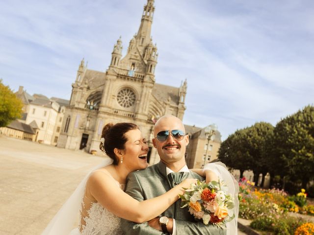 Le mariage de Jordan et Clémentine à Trédion, Morbihan 18