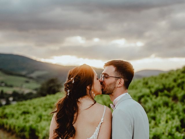 Le mariage de Clément et Marie à Lantignié, Rhône 52