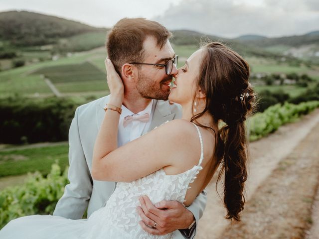 Le mariage de Clément et Marie à Lantignié, Rhône 59
