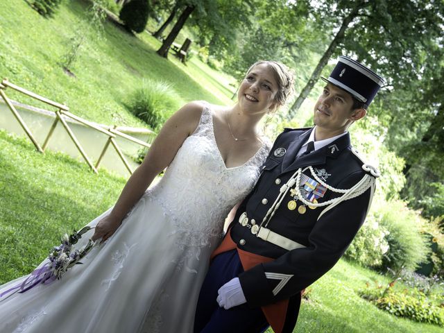 Le mariage de Nicolas et Virginie à Ambronay, Ain 11