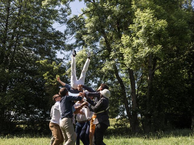 Le mariage de Marin et Moïra à Sainte-Suzanne, Mayenne 19