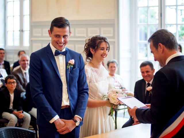 Le mariage de Alexandre et Clémentine à Bierné, Mayenne 18