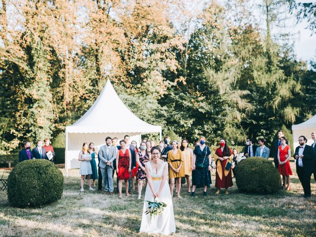 Le mariage de Julien et Alice à Coudrecieux, Sarthe 14