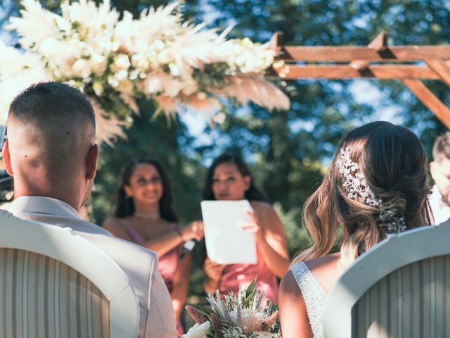 Le mariage de Mike et Laura à Thanvillé, Bas Rhin 7