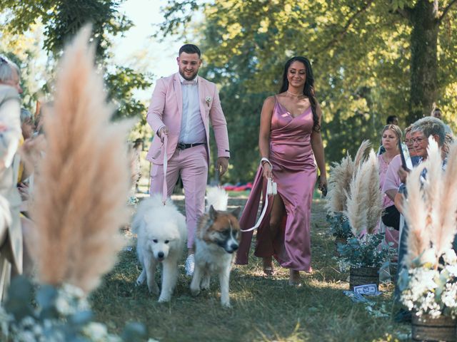 Le mariage de Mike et Laura à Thanvillé, Bas Rhin 10