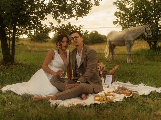 Le mariage de Thibault et Clémence à Haux, Gironde 21