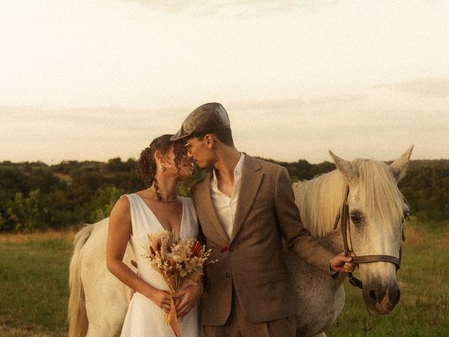 Le mariage de Thibault et Clémence à Haux, Gironde 1