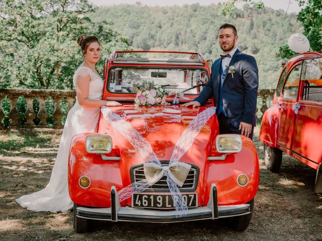 Le mariage de Felicien et Helene à Saint-Privat, Ardèche 17