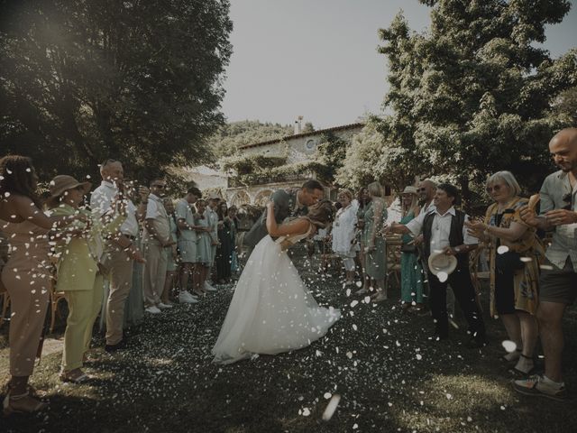 Le mariage de Laurent et Constance à Génolhac, Gard 80