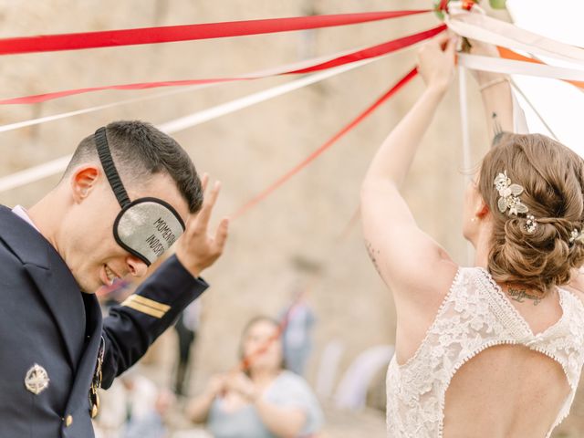 Le mariage de Romain et Morgane à Dio-et-Valquières , Hérault 79