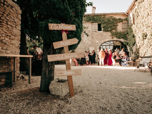 Le mariage de Erwan et Kim à Lussan, Gard 76