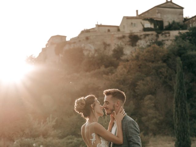 Le mariage de Erwan et Kim à Lussan, Gard 87