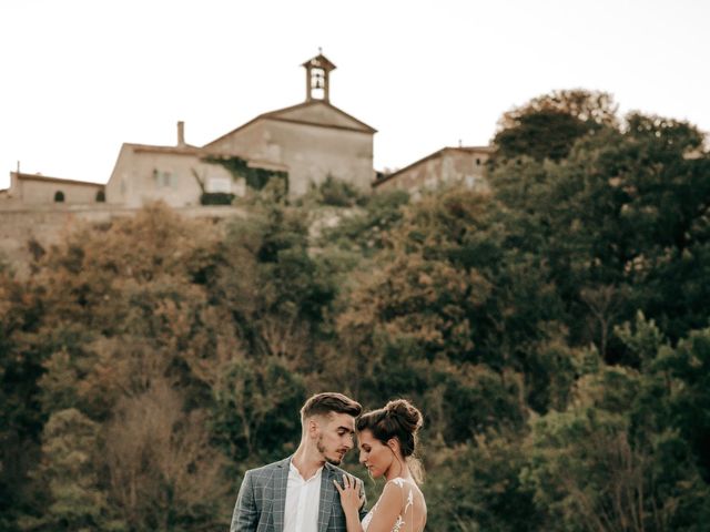 Le mariage de Erwan et Kim à Lussan, Gard 94