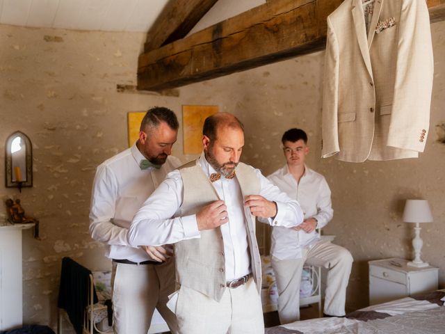 Le mariage de Valentin et Marjorie à Chenevelles, Vienne 23