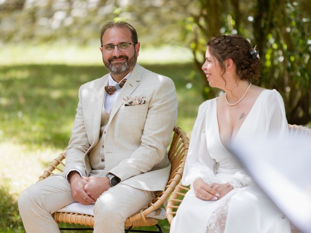 Le mariage de Valentin et Marjorie à Chenevelles, Vienne 60