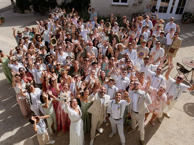 Le mariage de Valentin et Marjorie à Chenevelles, Vienne 122