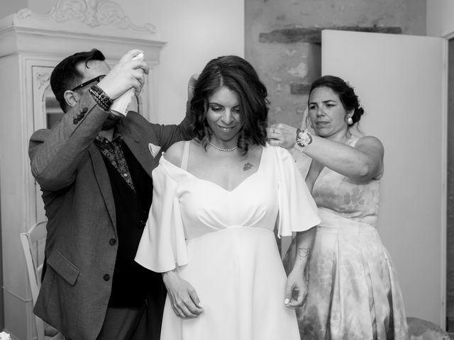 Le mariage de Valentin et Marjorie à Chenevelles, Vienne 201