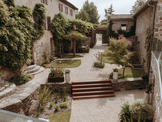 Le mariage de Thibaut et Manon à Génolhac, Gard 4