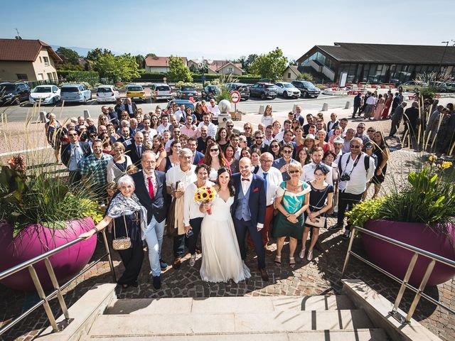 Le mariage de Bastien et Charline à Vétraz-Monthoux, Haute-Savoie 23