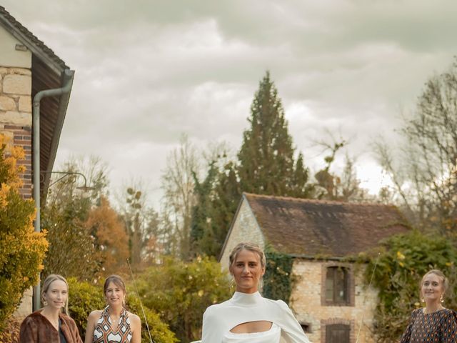 Le mariage de Louis et Eugénie à Poilly-sur-Tholon, Yonne 4