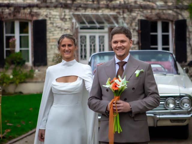 Le mariage de Louis et Eugénie à Poilly-sur-Tholon, Yonne 1
