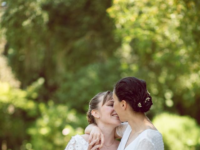 Le mariage de Eleonor et Claire à Poitiers, Vienne 3