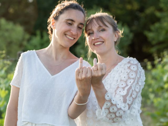 Le mariage de Eleonor et Claire à Poitiers, Vienne 16