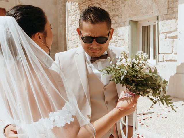 Le mariage de Tchu-ty et Ophélie à Le Cailar, Gard 8