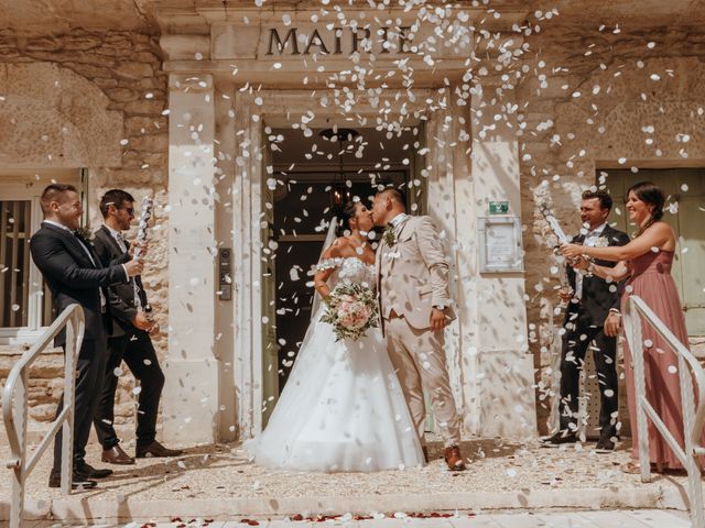 Le mariage de Tchu-ty et Ophélie à Le Cailar, Gard 10