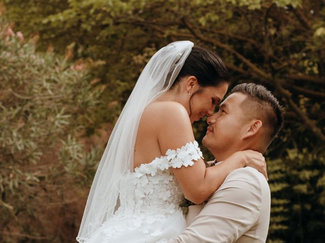 Le mariage de Tchu-ty et Ophélie à Le Cailar, Gard 14