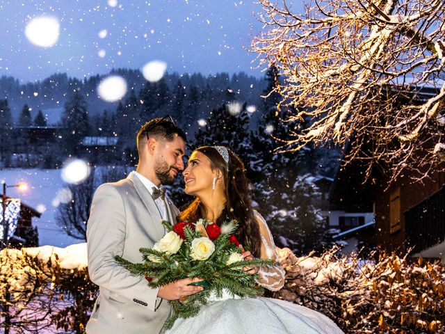 Le mariage de Sarah et Maxence à Les Gets, Haute-Savoie 1