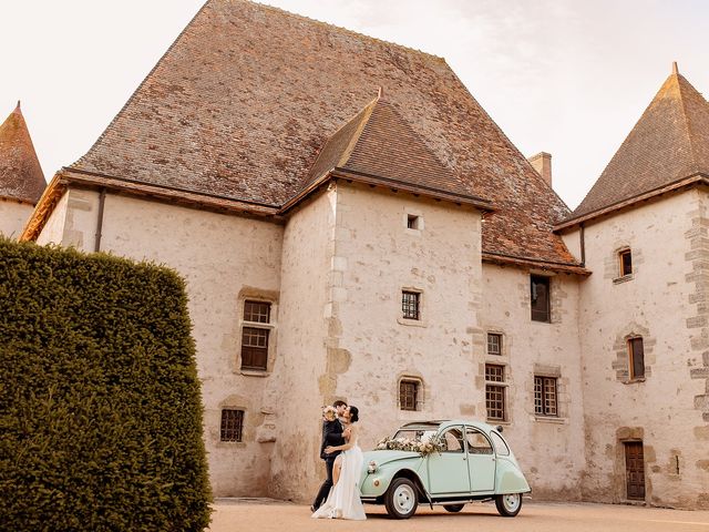 Le mariage de Hugo et Léa à Chareil-Cintrat, Allier 14