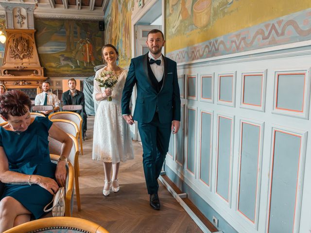 Le mariage de Florian et Justine à Wy-dit-Joly-Village, Val-d&apos;Oise 17