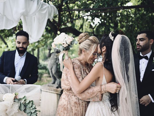 Le mariage de Mohammed et Lynda à Villeneuvette, Hérault 92