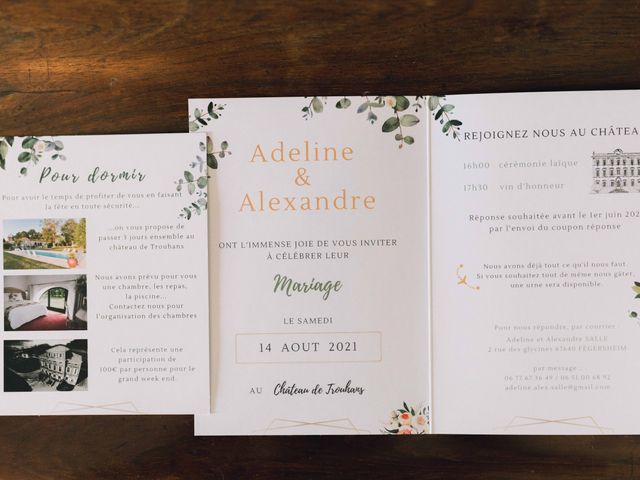 Le mariage de Alexandre et Adeline à Trouhans, Côte d&apos;Or 14