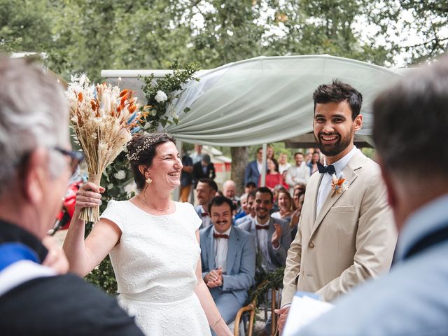 Le mariage de Fred et Carine à Sorges, Dordogne 33